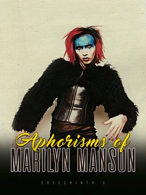cover image of Aphorisms of Marilyn Manson